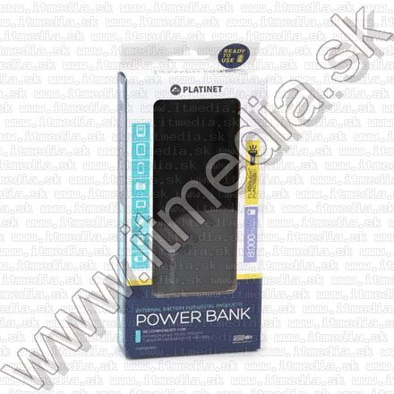 Image of Platinet Powerbank 8000mAh Fekete+Szürke (42414) (IT11029)